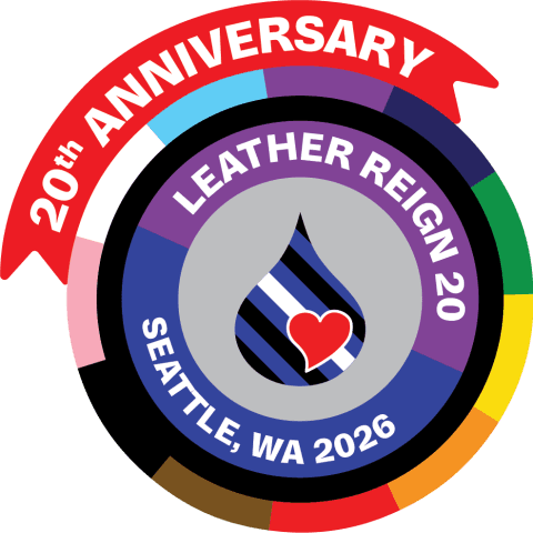 Leather Reign 2026 event branding