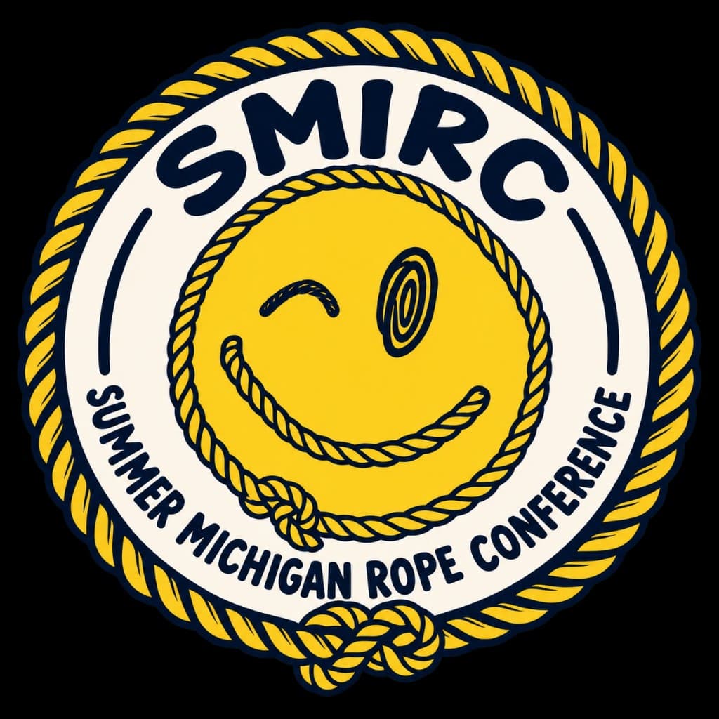 The Summer Michigan Rope Conference SMIRC logo
