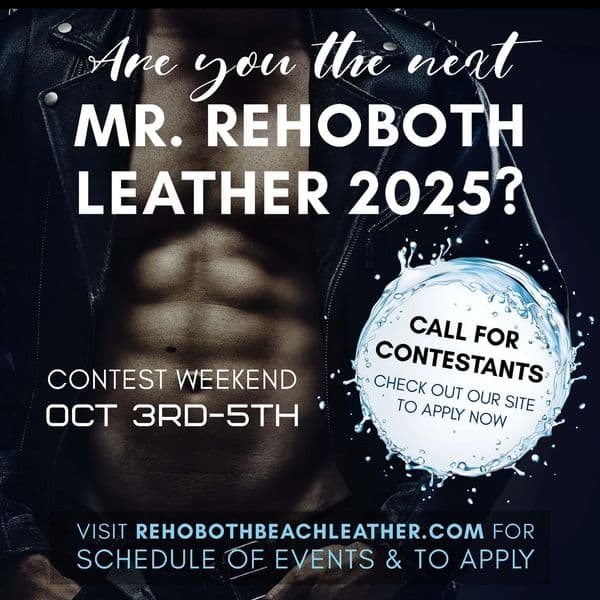 Rehoboth Beach Leather Weekend 2026 (TBA) event branding