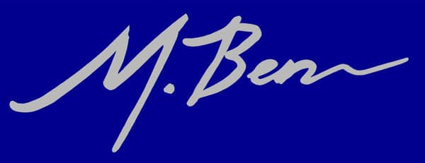 M. Benson logo