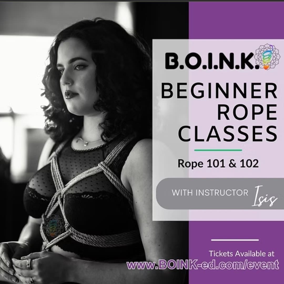 Rope 101 & 102 Class event branding