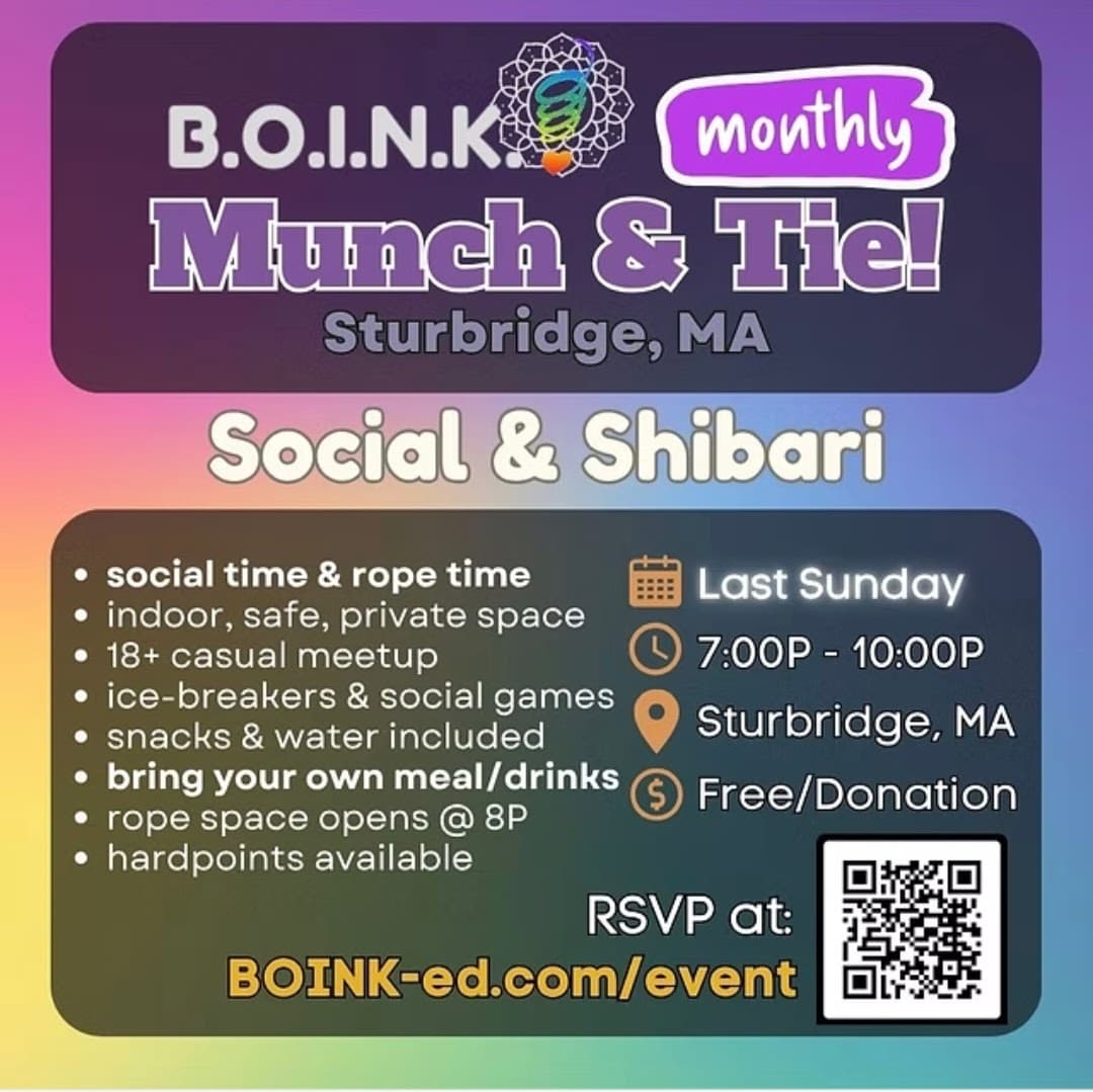 Sturbridge Munch & Tie event branding