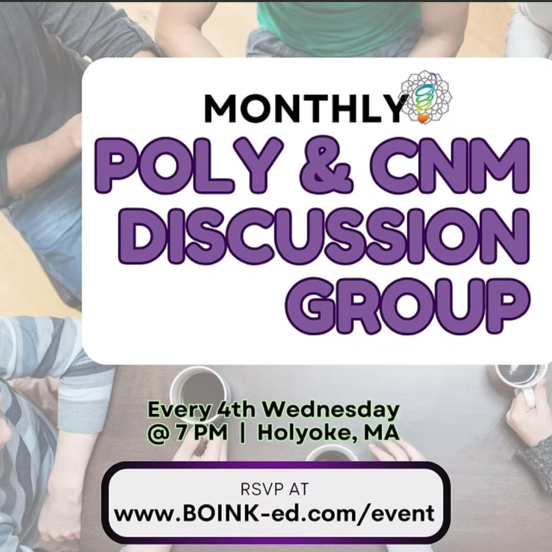 Poly & CNM Discussion Group event branding