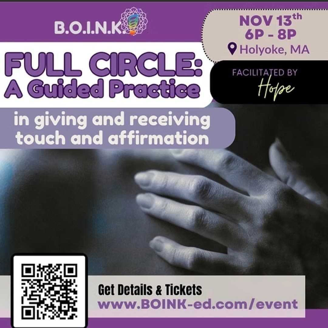 Full Circle: A Guided Practice event branding