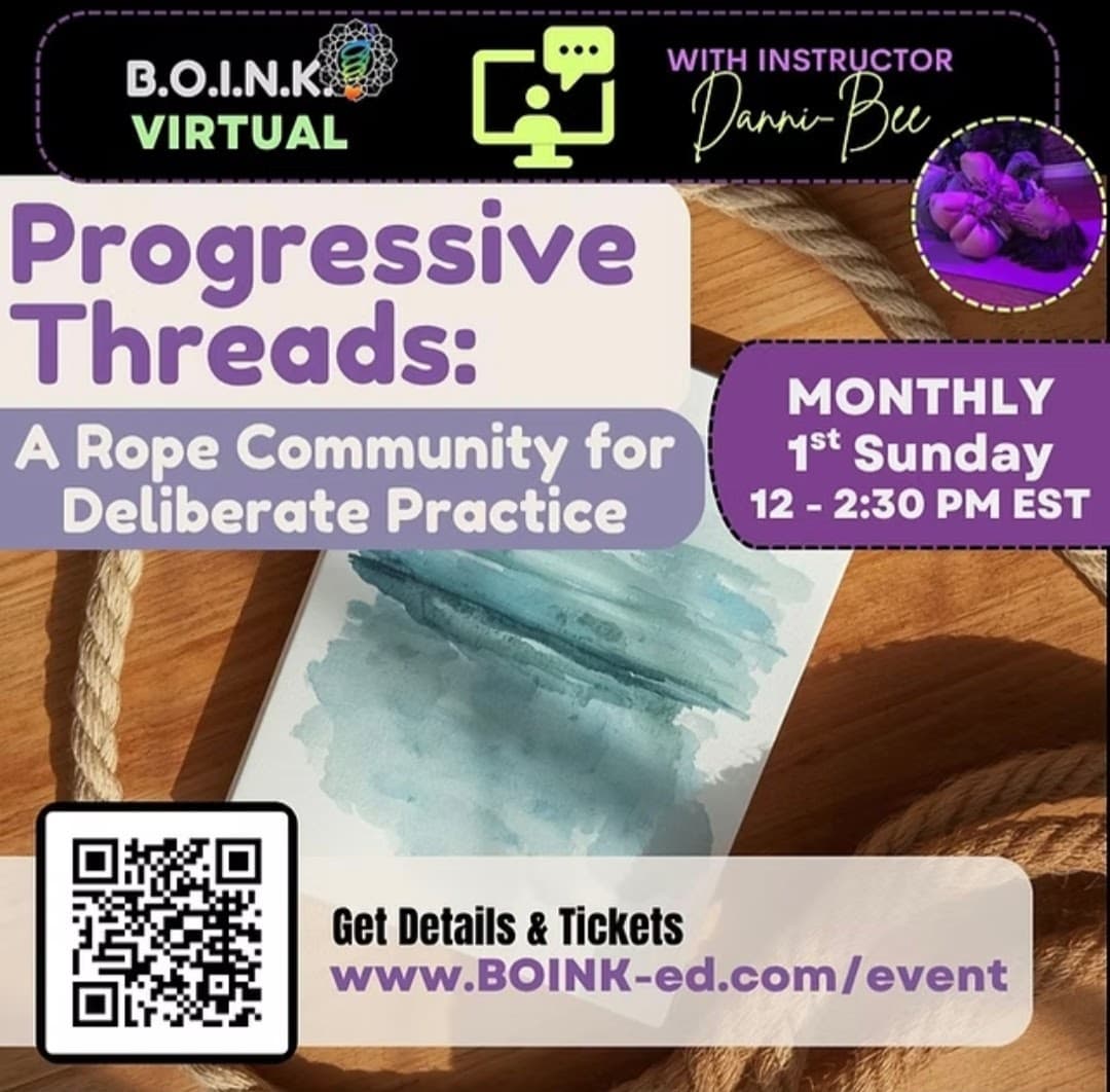 Progressive Threads: A Rope Community for Deliberate Practice logo